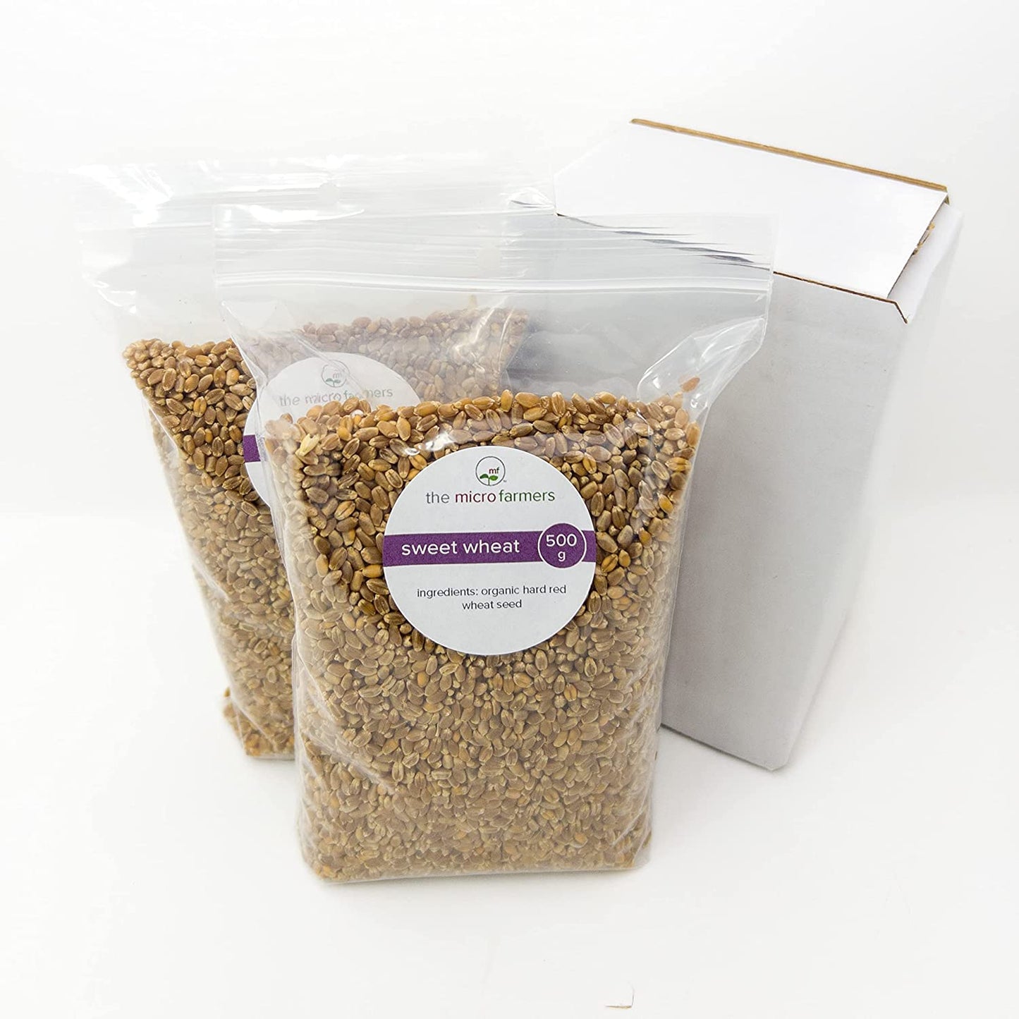 pet grass seed (bulk) | Canadian grown organic hard red spring wheat
