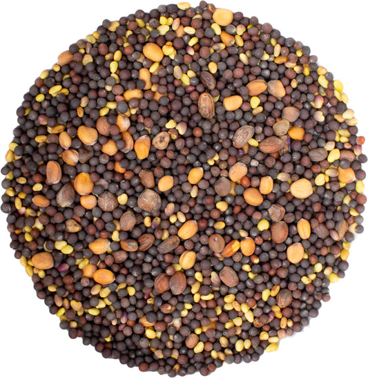 microgreen refill portion | organic sprouting seed and natural hemp grow mat